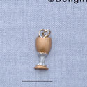 7693 - Wine Chalice - Gold  - Resin Charm