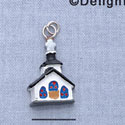 7699 - Church - Resin Charm