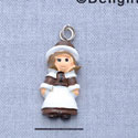 7734 tlf - Pilgrim - Girl  - Resin Charm