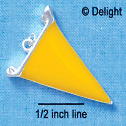 C1109 - Pennant - Yellow - Silver Charm