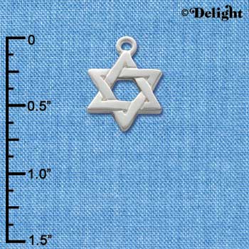 C1242 - Star Of David - - Silver Charm