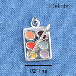 C1417 - Eyeshadow Compact - - Silver Charm