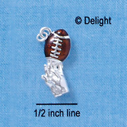 C1479 - Football - Hands - Silver Charm