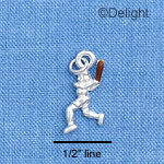 C1481* - Baseball Player - Body - Silver Charm