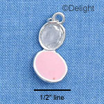 C1522* - Makeup - Compact - Silver Charm