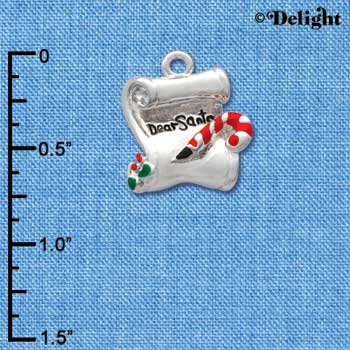 C1615 - Letter - Dear Santa - Silver Charm