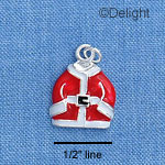 C1677 - Santa's Coat - - Silver Charm