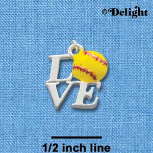 C2012 - Love - Silver Softball optic yellow - Silver Charm