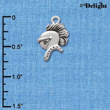 C2173* - Mascot Knight Silver Charm (Left or Right)
