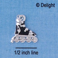 C2494* - Rollarblade - Black - Silver Charm (Left or Right)