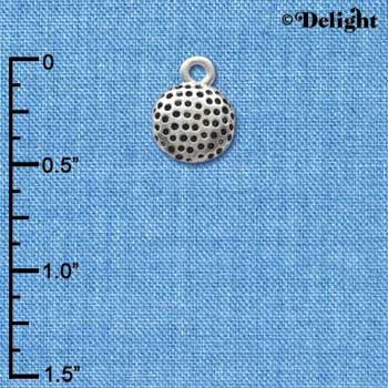 C2498+ - Golf Ball - Silver Charm