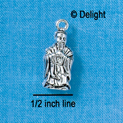 C2690+ - Confucious - 3-D - Silver Charm