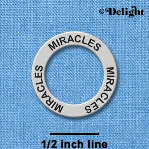 C3198 - Miracles - Affirmation Message Ring
