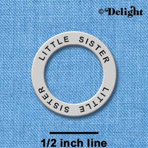 C3209 - Little Sister - Affirmation Message Ring