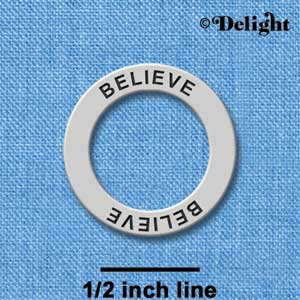 C3226 - Believe - Affirmation Message Ring