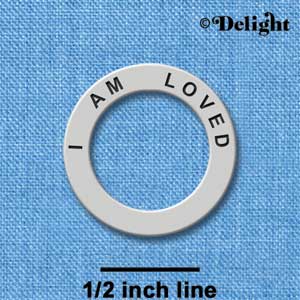 C3232 - I am Loved - Affirmation Message Ring