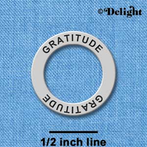 C3233 - Gratitude - Affirmation Message Ring