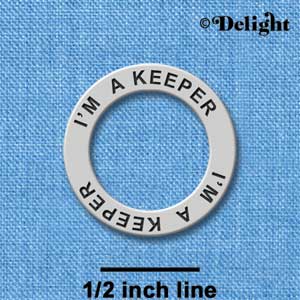 C3234 - I'm a Keeper - Affirmation Message Ring