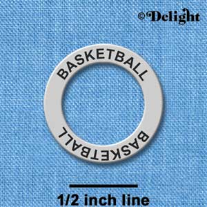 C3246 - Basketball - Affirmation Message Ring