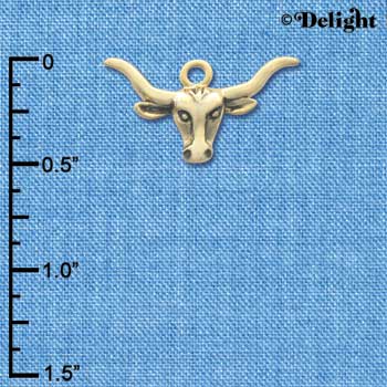 C3256 - Longhorn Gold Charm