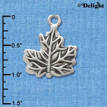 C3378+ - Silver Maple Leaf - 2 Sided - Silver Charm