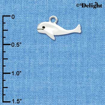 C3520 tlf - Whale - 2-D - Silver Charm