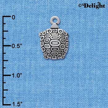 C3743 tlf - Silver Tortoise - Silver Charm