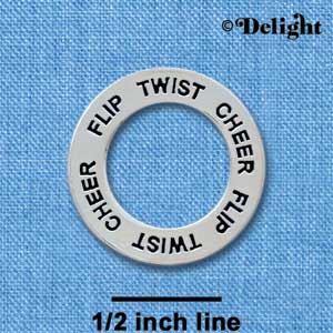 C3986 tlf - Flip Twist Cheer - Affirmation Message Ring
