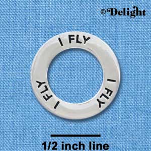 C3988 tlf - I Fly - Affirmation Message Ring