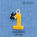 C1083 - #1 - Yellow - Silver Charm