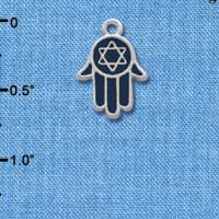 C1231 - Hand - Star Of David - Silver Charm