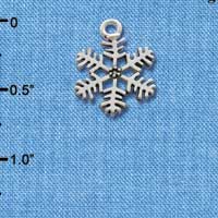 C1241 - Snowflake - - Silver Charm