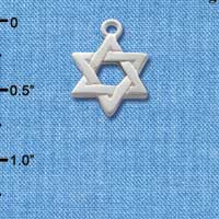 C1242 - Star Of David - - Silver Charm