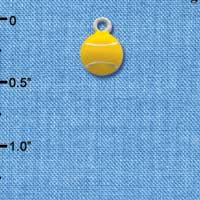C1311 - Tennis Ball - - Silver Charm Mini
