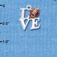 C1314 - Love - Silver Football - Silver Charm