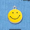 C1419 - Smiley Face - - Silver Charm