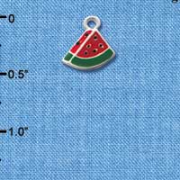 C1477 - Watermelon - Piece - Silver Charm Mini