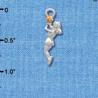 C1480* - Basketball Player - Girl - Silver Charm