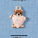 C1532 - Bear - Brown Heart Pink 