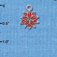 C1621 - Poinsettia - - Silver Charm