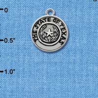 C1654 - Texas State Seal - - Silver Charm