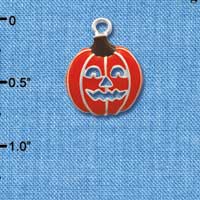 C1789 - Jack O'Lantern - Cut Out - Silver Charm