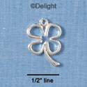 C1830+ - Shamrock Open - - Silver Charm (Left or Right)