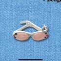 C1985+ - Sunglasses - 3D Light Pink - Silver Charm