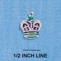 C2135 - Crown Silver Charm