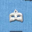C2143+ - Half Face Mask Silver Charm