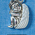 C2226* - Sleeping Angel - Silver Charm(Left or Right)