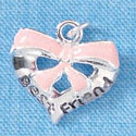 C2229 - Heart with Pink Bow 