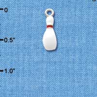 C2469 - Bowling Pin - Silver Charm