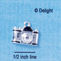 C2474 - Camera - Silver Charm